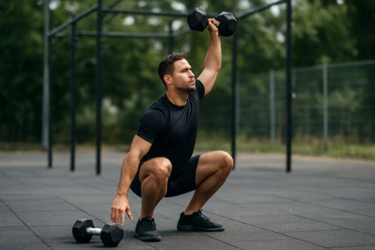 Dumbbell Power Snatch