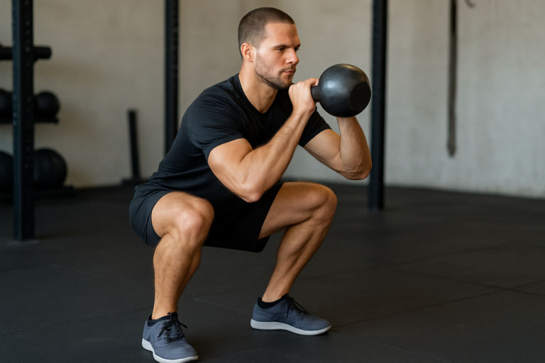 Kettlebell Clean and Jerk