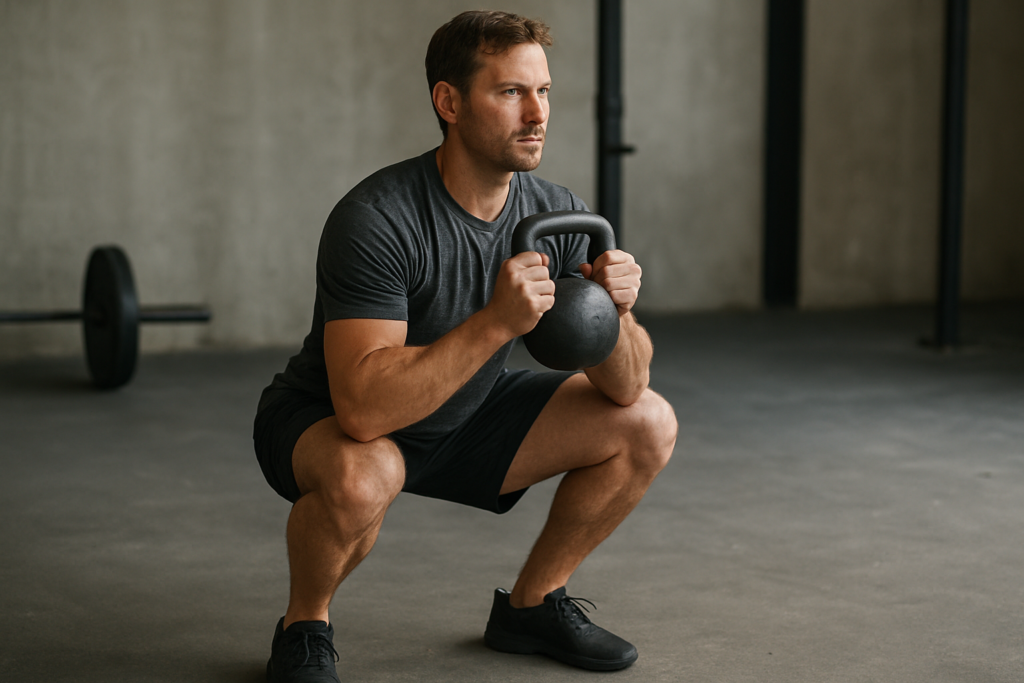 Kettlebell Squat Clean