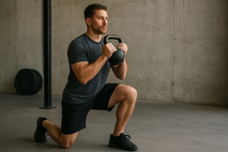 Kettlebell Tactical Lunge