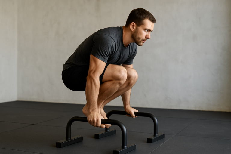 Parallette Tuck Planche