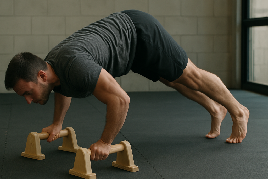 Parallette Pike Push-up