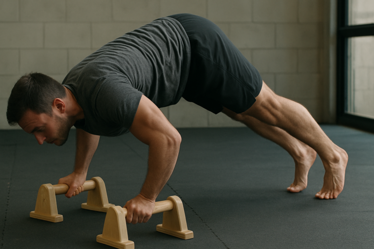 Parallette Pike Push-up