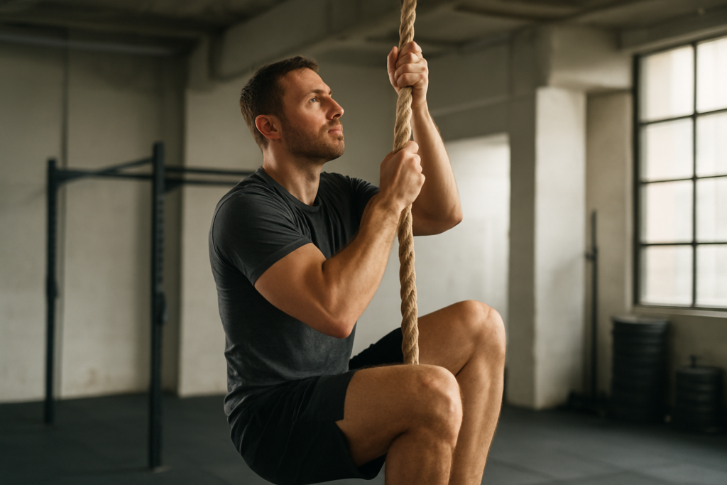 Rope Climb ohne Beine