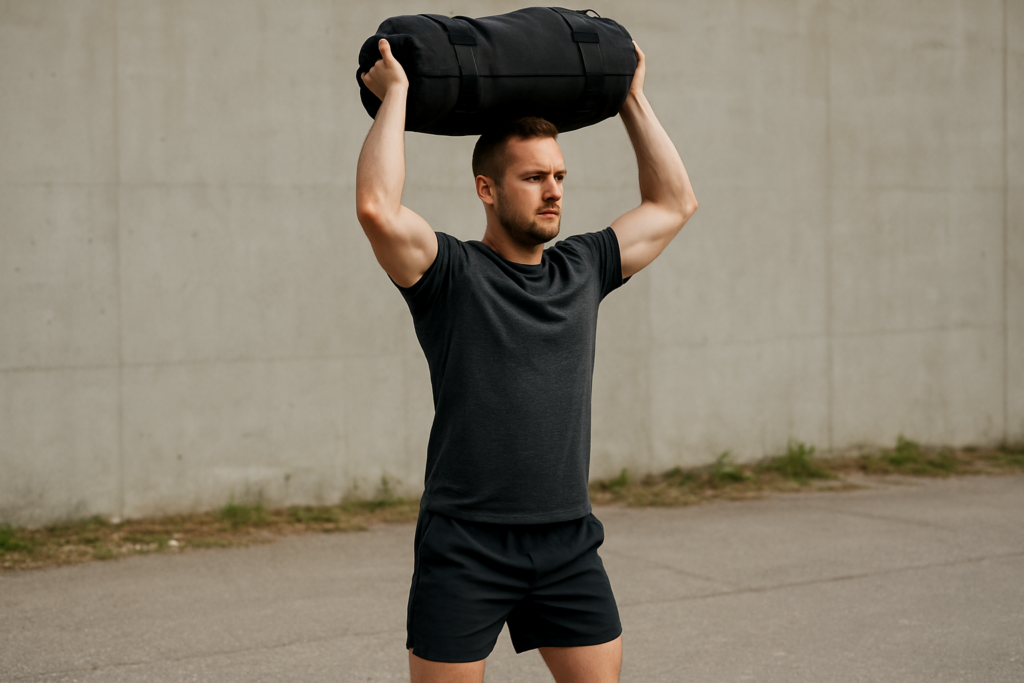 Sandbag Shoulder Press