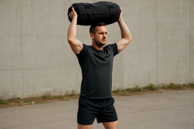 Sandbag Shoulder Press