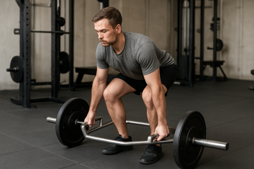 Trap Bar Romanian Deadlift