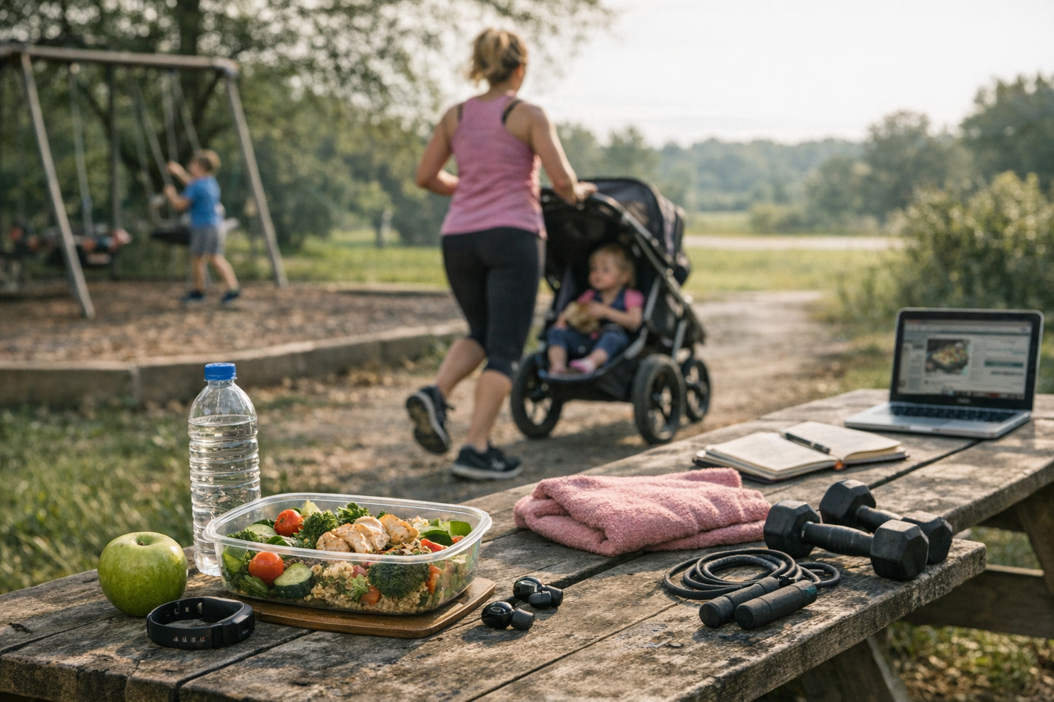 Fitness im Alltag: Tipps für beschäftigte Mütter zum Abnehmen und Wohlfühlen